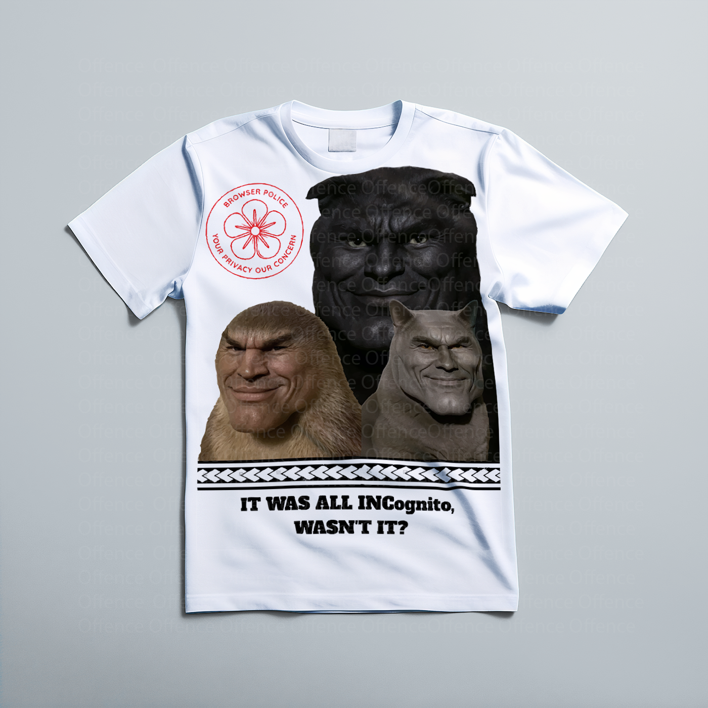 Incognito Police t-shirt